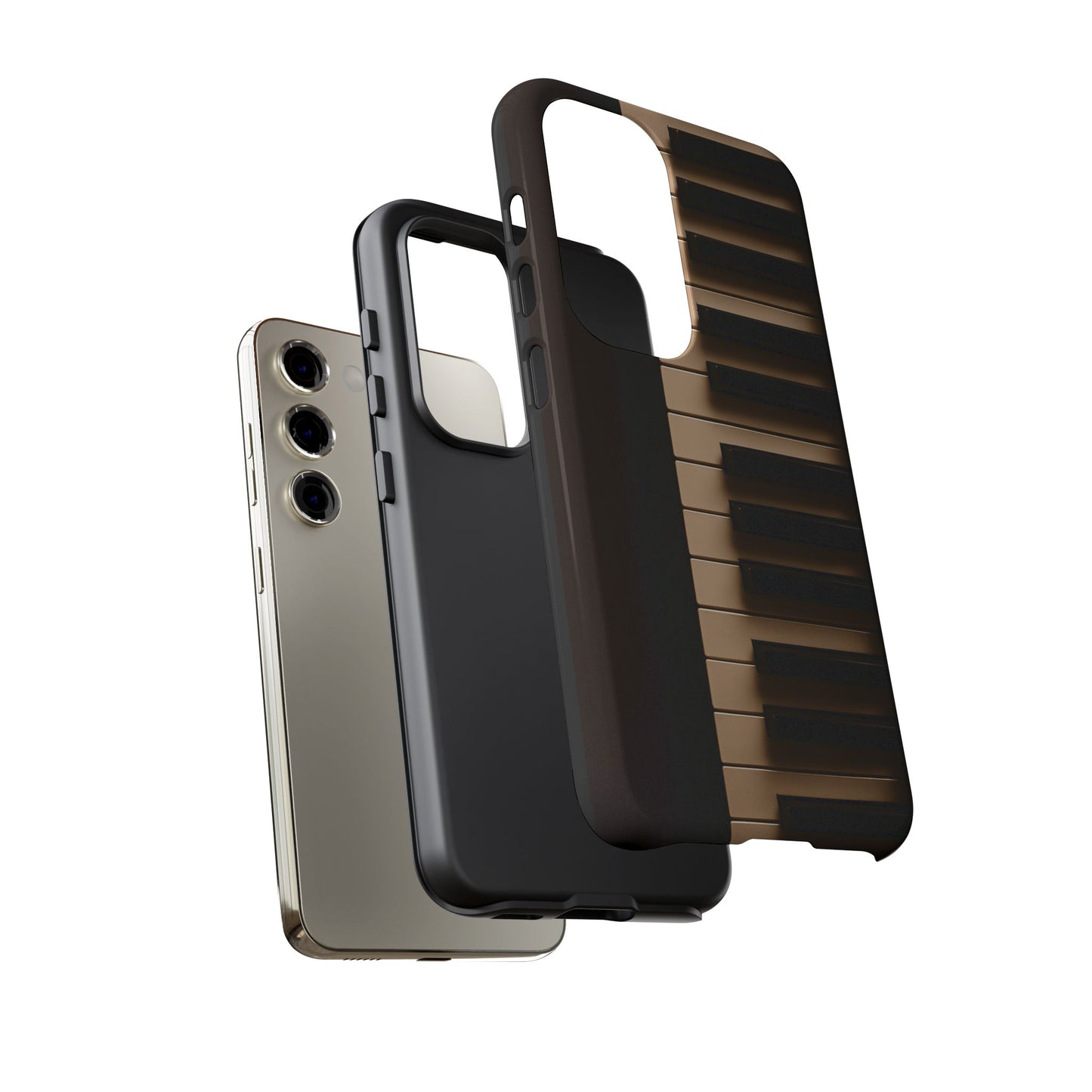 Piano Phone Case – Piano Keyboard Tough Case for Musicians (iPhone, Samsung, Pixel)