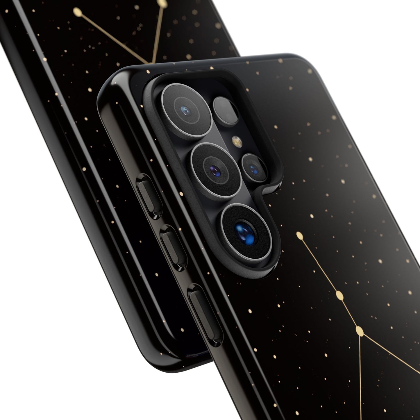 Cancer Zodiac Constellation Phone Case – Luxe Gold Celestial Cover
