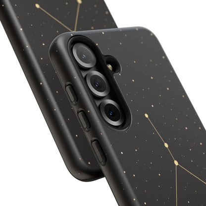 Cancer Zodiac Constellation Phone Case – Luxe Gold Celestial Cover