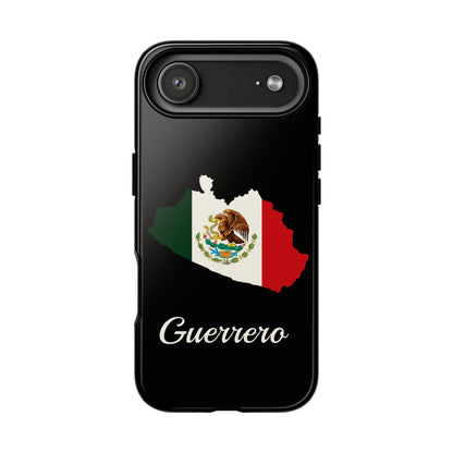 Guerrero Mexico Flag Map Phone Case | Mexican American Pride Tough Case for iPhone & Samsung