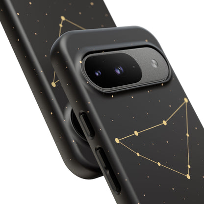 Capricorn Zodiac Constellation Phone Case – Luxe Gold Celestial Cover