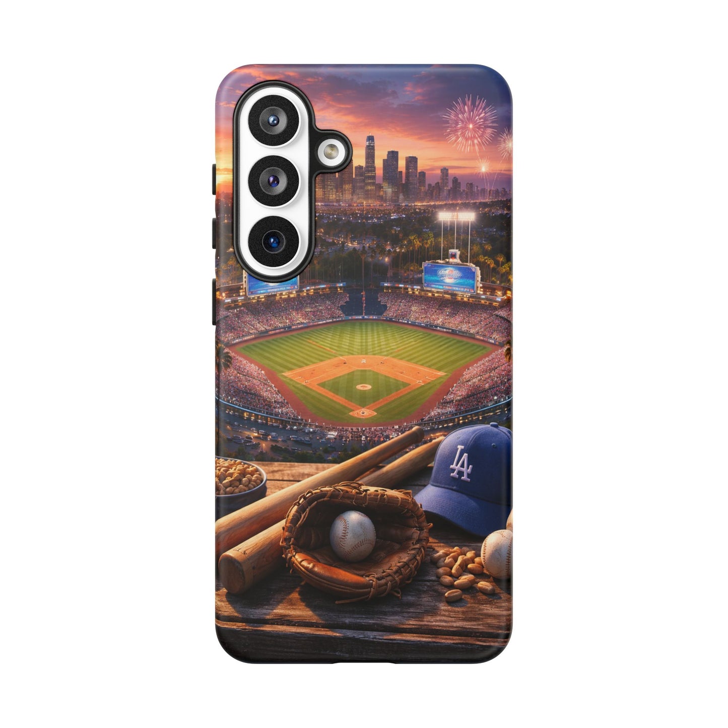 Baseball Sunset Stadium Phone Case LA Game Day Sports Aesthetic Case