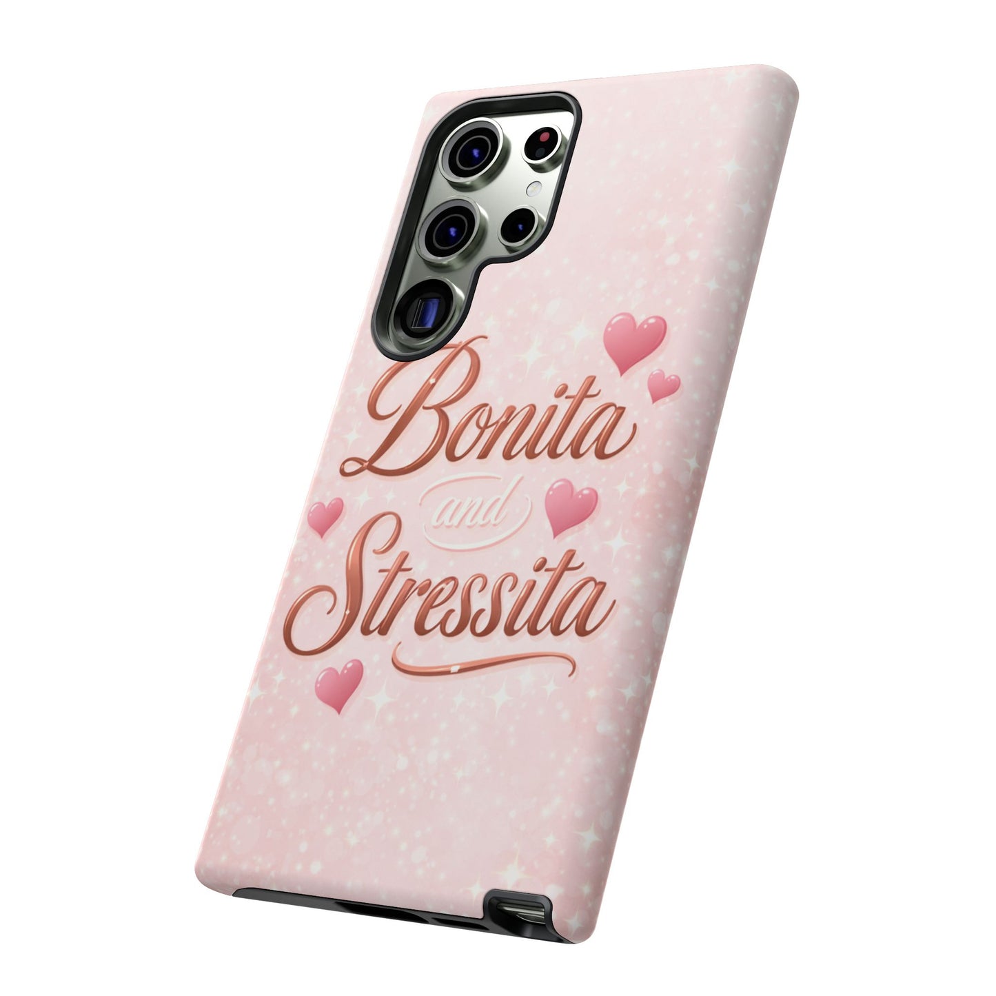 Bonita Stressita Phone Case Cute Latina Aesthetic Pink Coquette Case