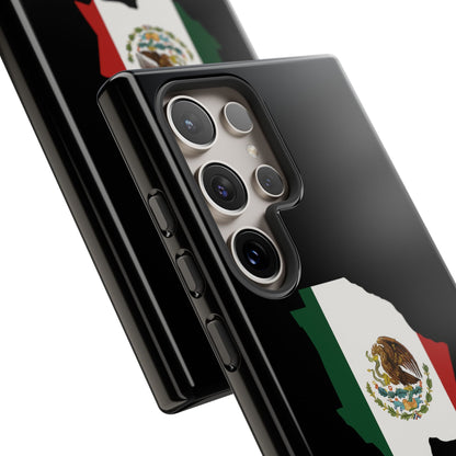 Chihuahua Mexico Flag Map Phone Case | Mexican American Pride Tough Case for iPhone & Samsung
