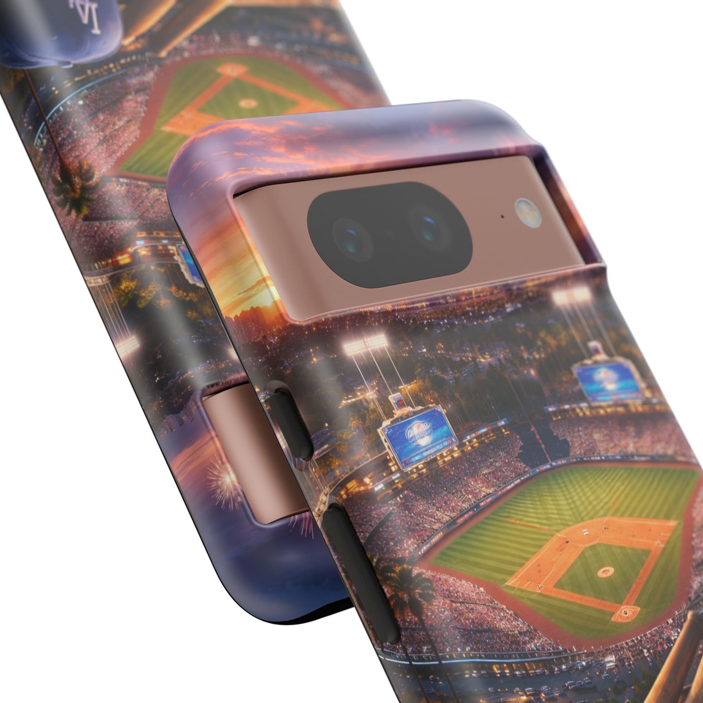 Baseball Sunset Stadium Phone Case LA Game Day Sports Aesthetic Case