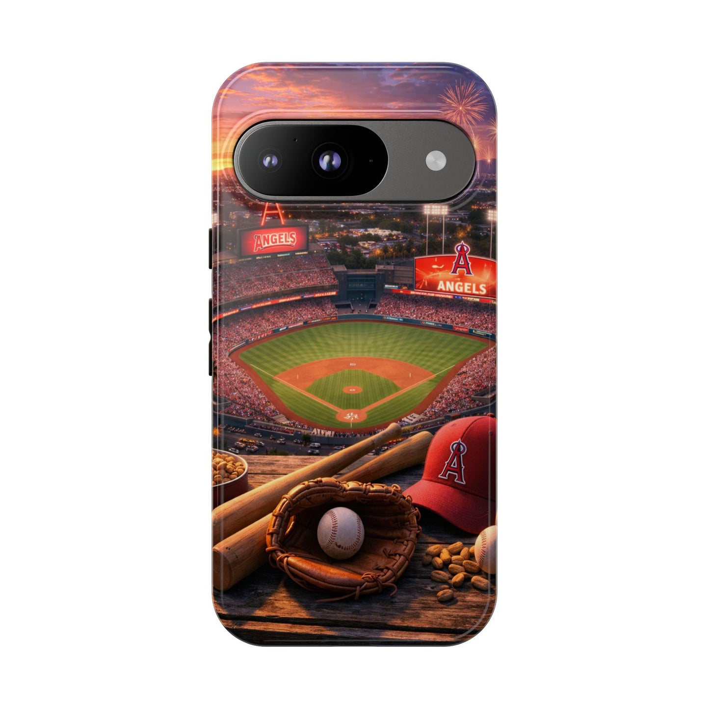 Baseball Stadium Phone Case Sports Fan Ballpark Game Day Tough Case