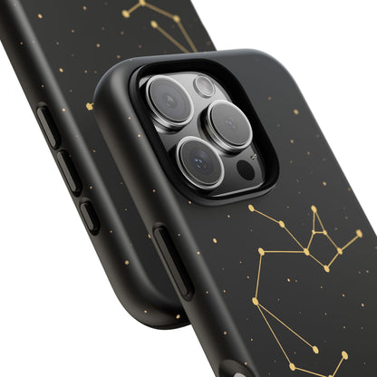 Sagittarius Zodiac Constellation Phone Case – Luxe Gold Celestial Cover