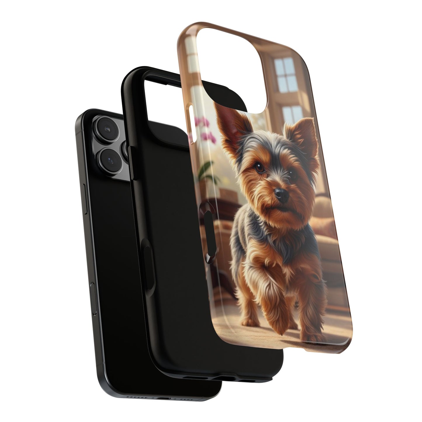 Yorkshire Terrier Phone Case – Cute Yorkie Puppy Tough Case (iPhone, Samsung, Pixel)