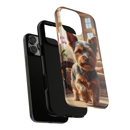 Yorkshire Terrier Phone Case – Cute Yorkie Puppy Tough Case (iPhone, Samsung, Pixel)