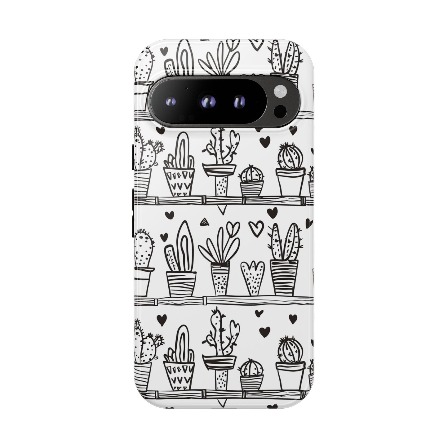 Cactus Succulent Phone Case Cute Plant Aesthetic iPhone Samsung Cover
