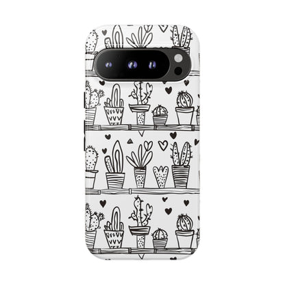 Cactus Succulent Phone Case Cute Plant Aesthetic iPhone Samsung Cover