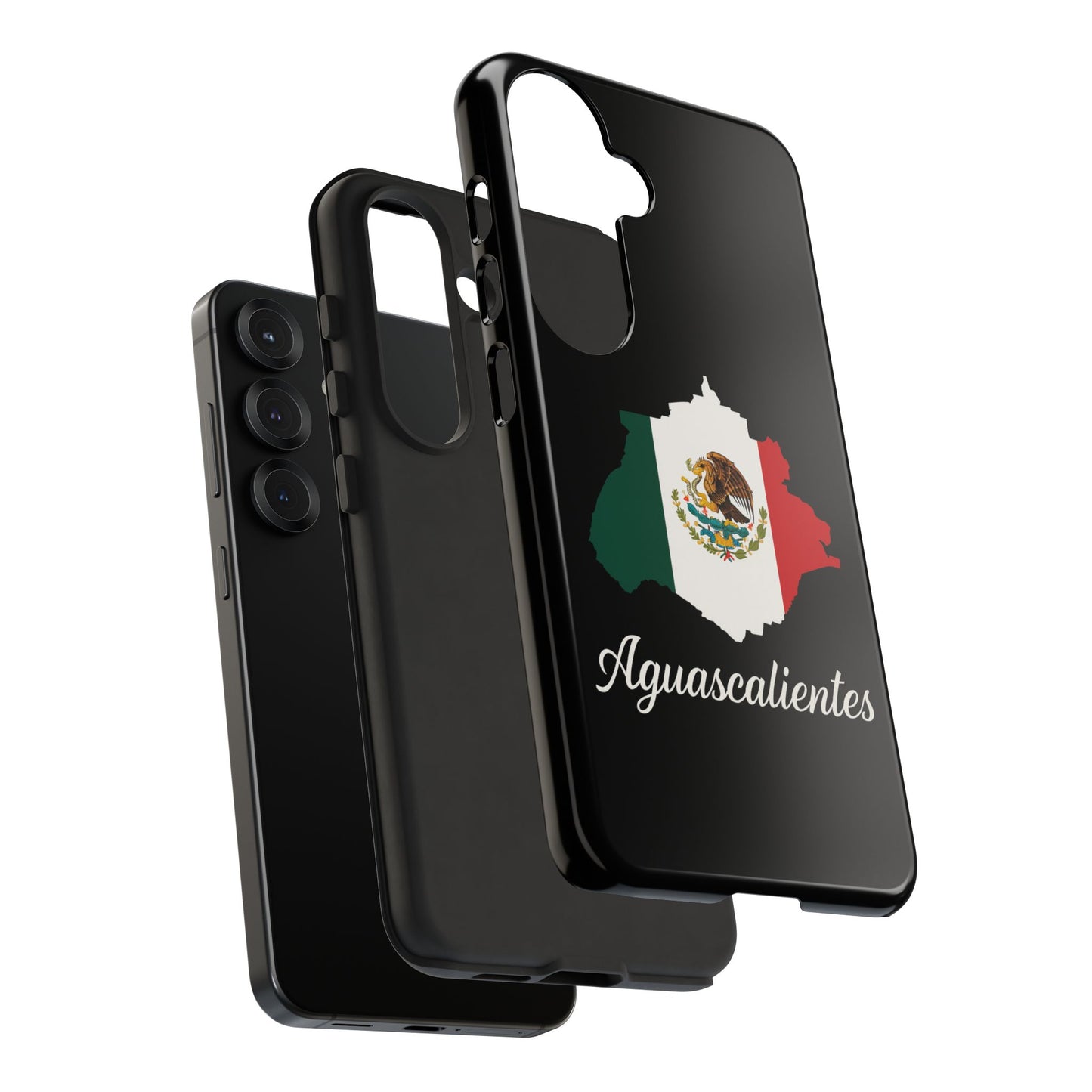 Aguascalientes Mexico Flag Map Phone Case | Mexican American Pride Tough Case for iPhone & Samsung