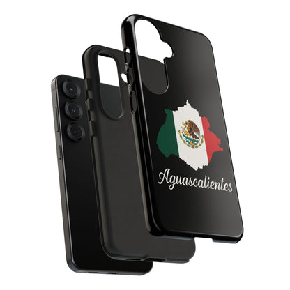 Aguascalientes Mexico Flag Map Phone Case | Mexican American Pride Tough Case for iPhone & Samsung