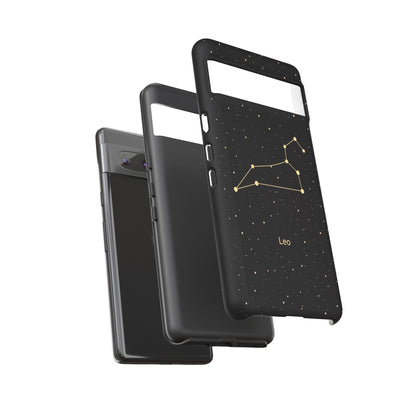 Leo Zodiac Constellation Phone Case – Luxe Gold Celestial Cover