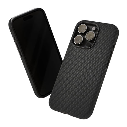 Carbon Fiber Inspired Phone Case – Rugged Slim Protective Tech Case for iPhone & Samsung
