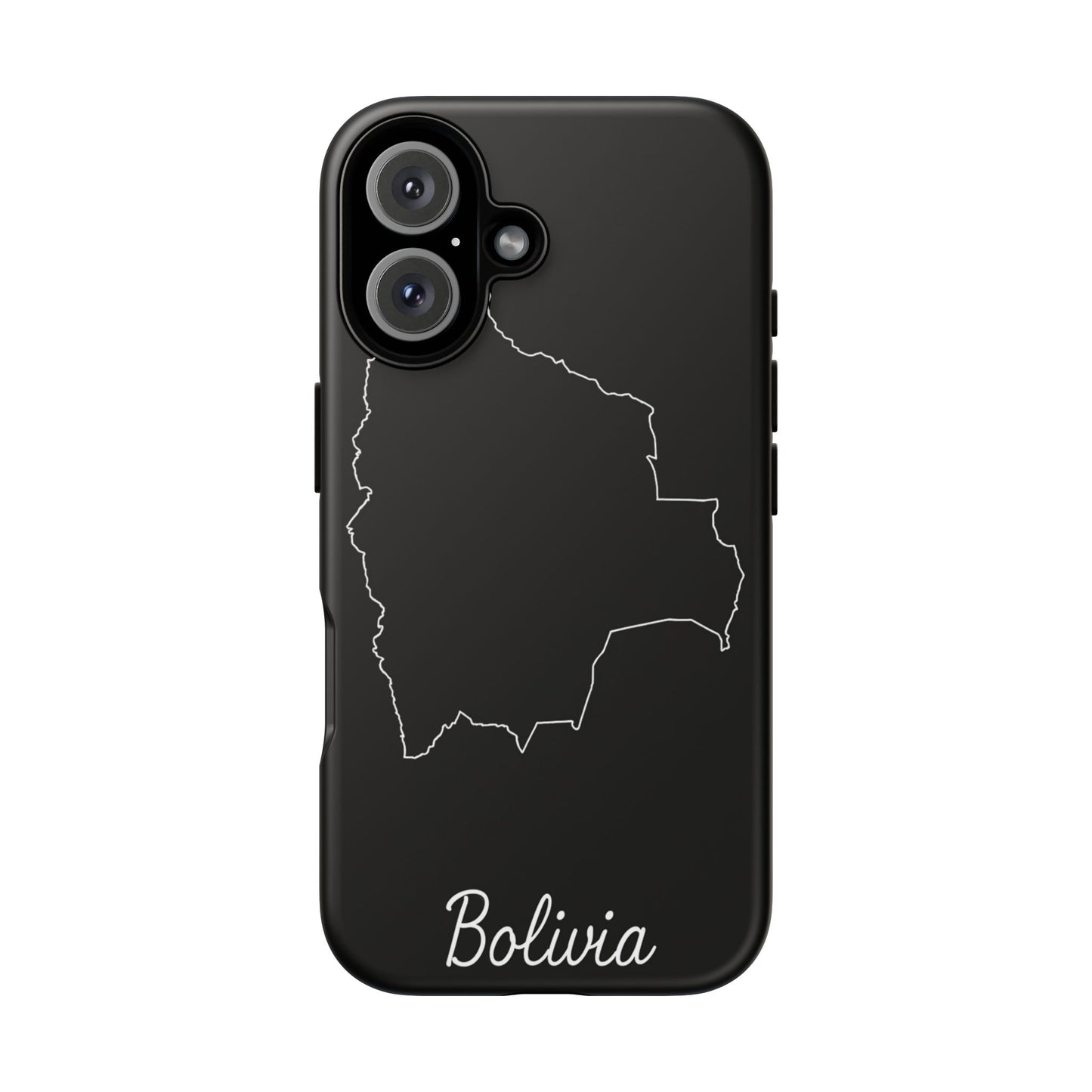Bolivia Outline Phone Case – Minimal Country Map Tough Cover