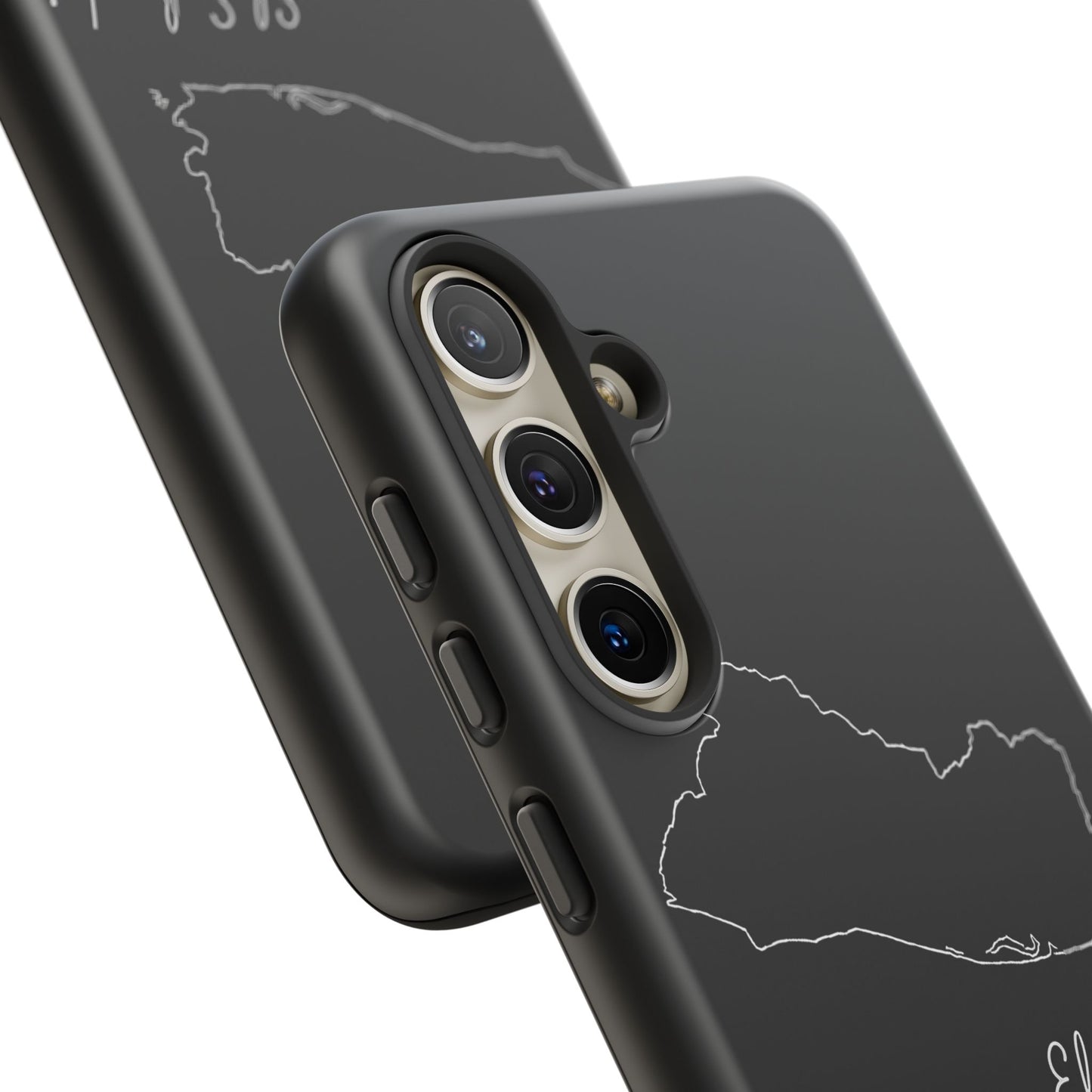 El Salvador Outline Phone Case – Minimal Country Map Tough Case (iPhone, Samsung, Pixel)