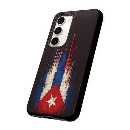 Cuban Flag Phone Case | Cuba Flag Tough Case | Patriotic Cuban Pride iPhone Samsung Protective Cover