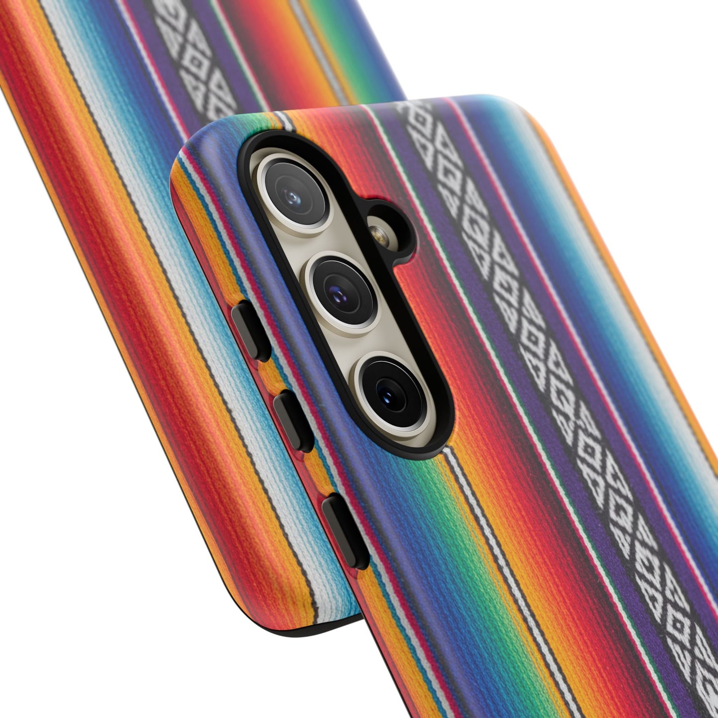 Serape Stripe Phone Case – Colorful Mexican Blanket Pattern Tough Case