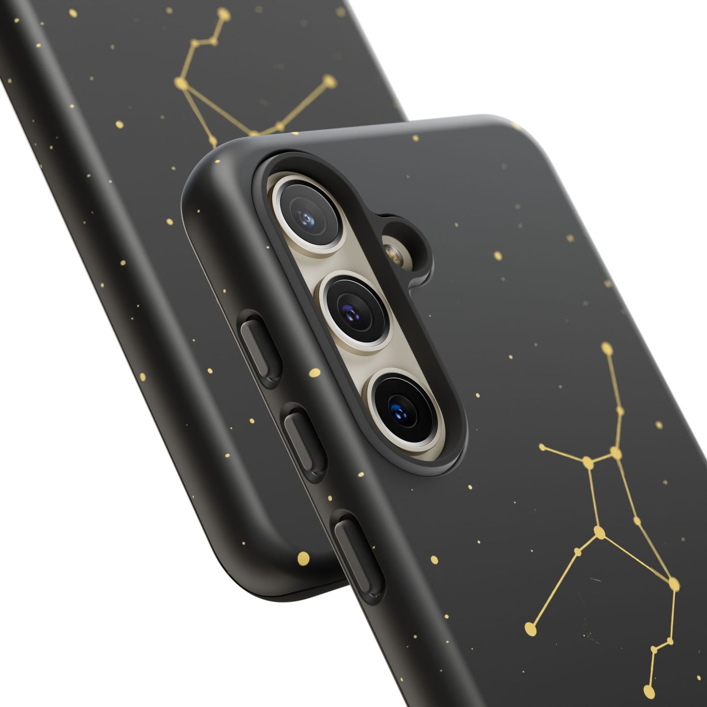 Virgo Zodiac Constellation Phone Case – Luxe Gold Celestial Cover