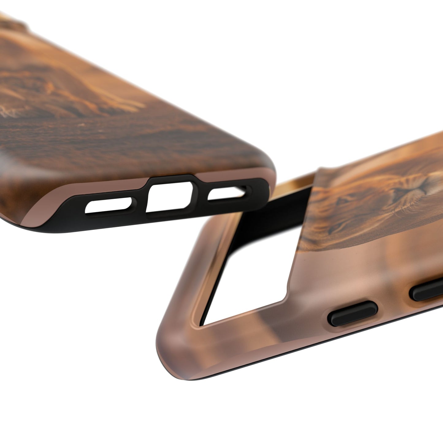 Lioness & Cub Phone Case | Safari Wildlife Tough Case for iPhone & Samsung