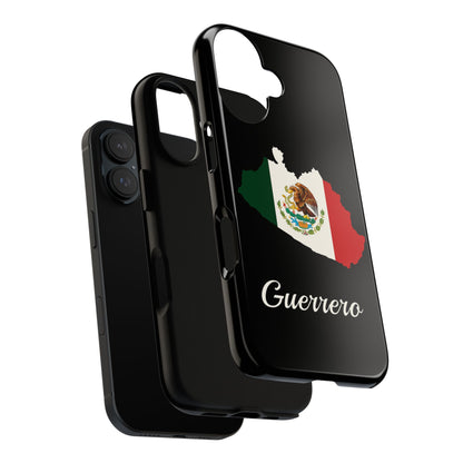Guerrero Mexico Flag Map Phone Case | Mexican American Pride Tough Case for iPhone & Samsung