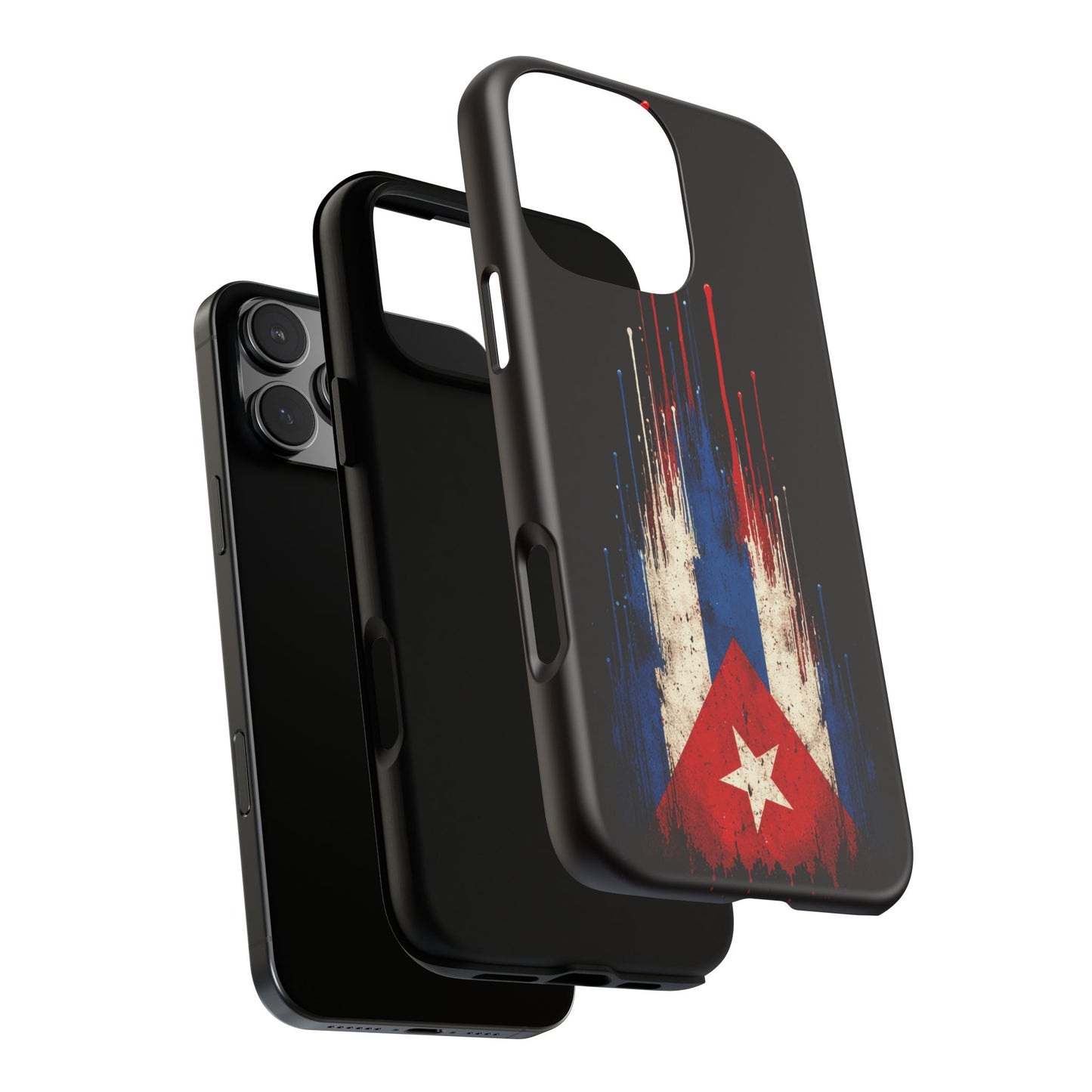 Cuban Flag Phone Case | Cuba Flag Tough Case | Patriotic Cuban Pride iPhone Samsung Protective Cover