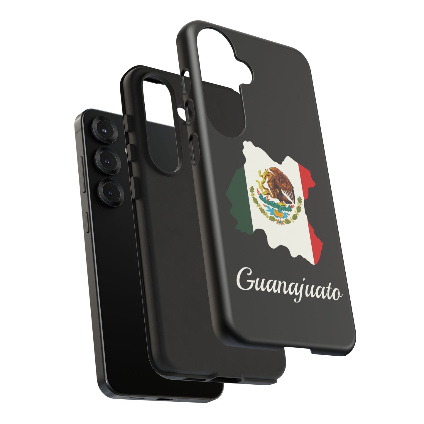 Guanajuato Mexico Flag Map Phone Case | Mexican American Pride Tough Case for iPhone & Samsung