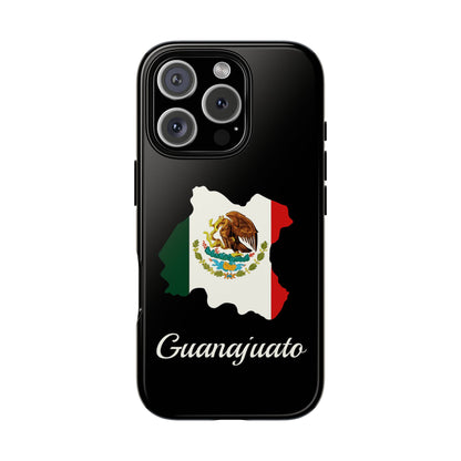 Guanajuato Mexico Flag Map Phone Case | Mexican American Pride Tough Case for iPhone & Samsung