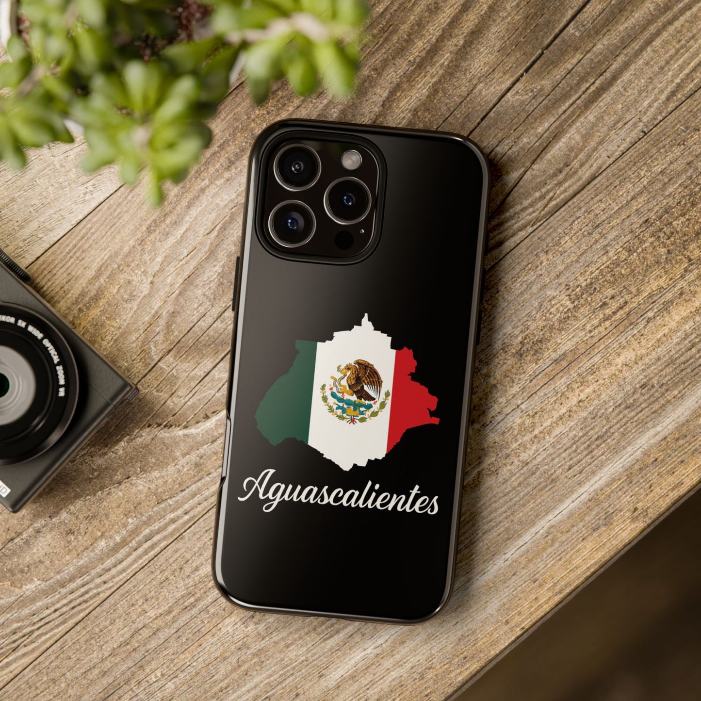 Aguascalientes Mexico Flag Map Phone Case | Mexican American Pride Tough Case for iPhone & Samsung
