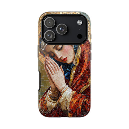 Virgin Mary Phone Case, Catholic Phone Case, Christian Aesthetic Case, Religious iPhone Case, Saint Art Case, Faith Gift
