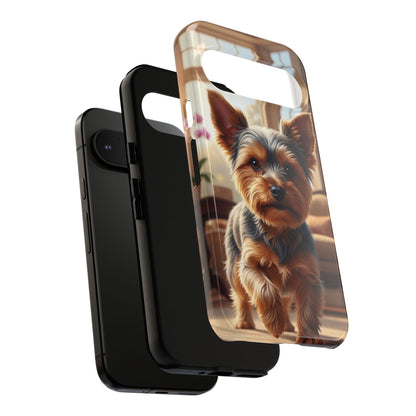 Yorkshire Terrier Phone Case – Cute Yorkie Puppy Tough Case (iPhone, Samsung, Pixel)