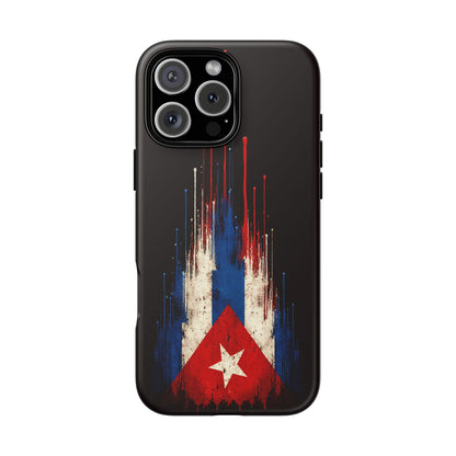 Cuban Flag Phone Case | Cuba Flag Tough Case | Patriotic Cuban Pride iPhone Samsung Protective Cover