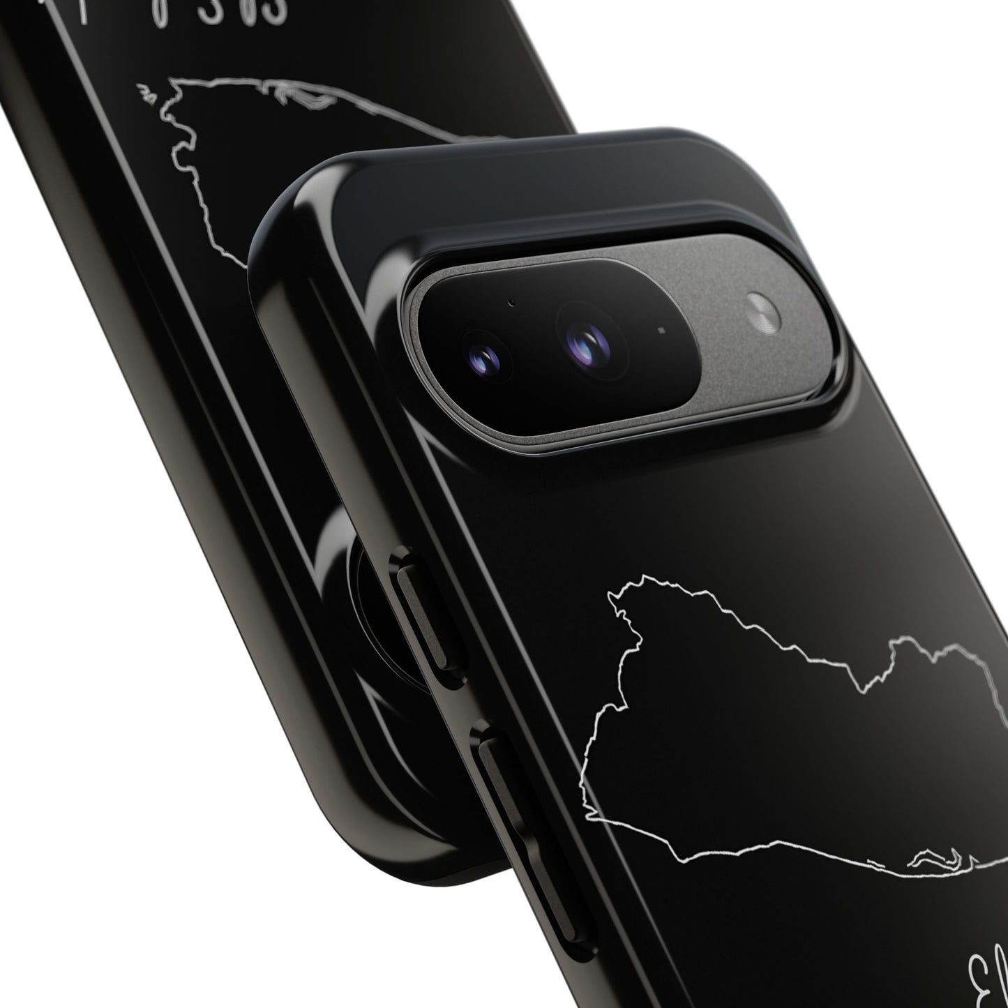 El Salvador Outline Phone Case – Minimal Country Map Tough Case (iPhone, Samsung, Pixel)