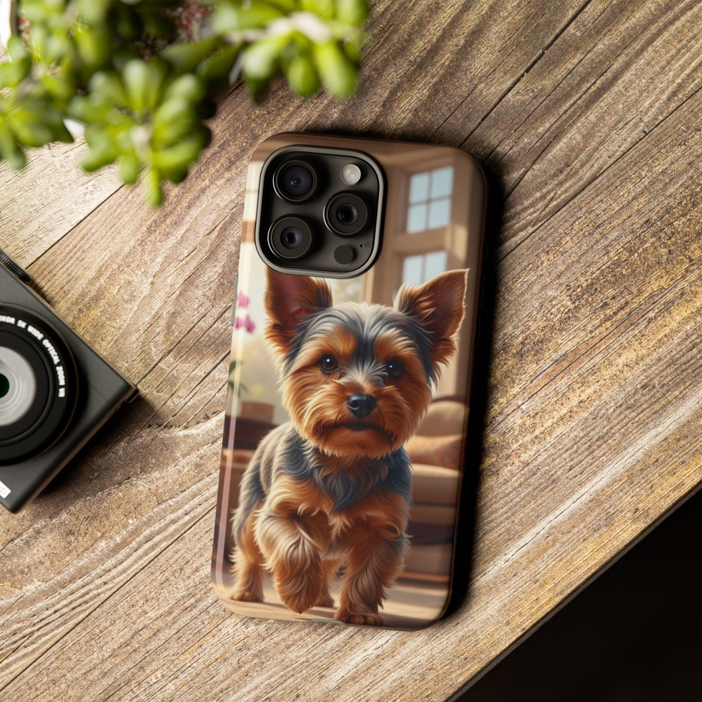 Yorkshire Terrier Phone Case – Cute Yorkie Puppy Tough Case (iPhone, Samsung, Pixel)