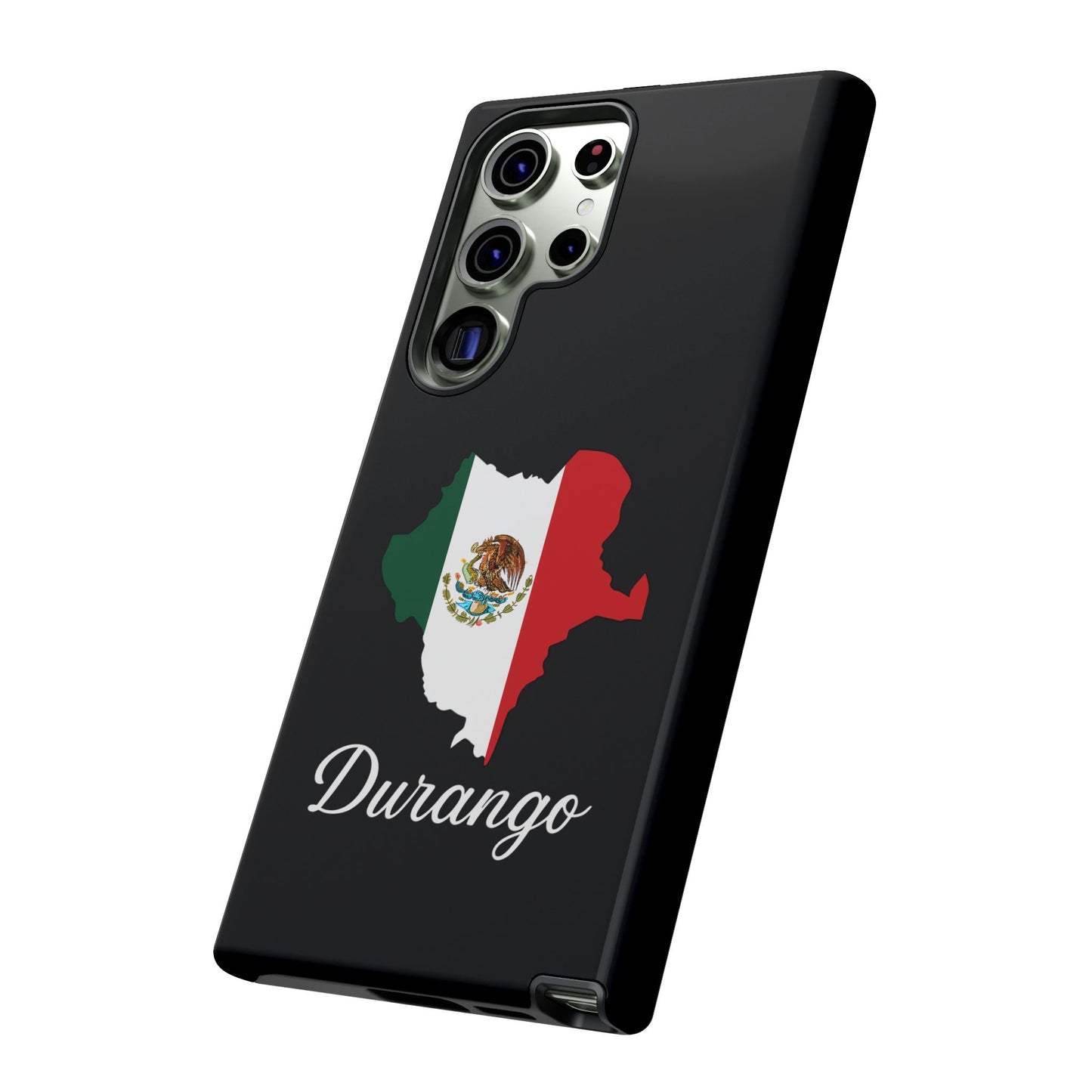 Durango Mexico Flag Map Phone Case | Mexican American Pride Tough Case for iPhone & Samsung
