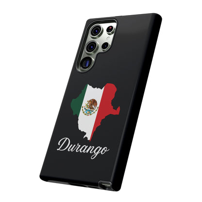 Durango Mexico Flag Map Phone Case | Mexican American Pride Tough Case for iPhone & Samsung