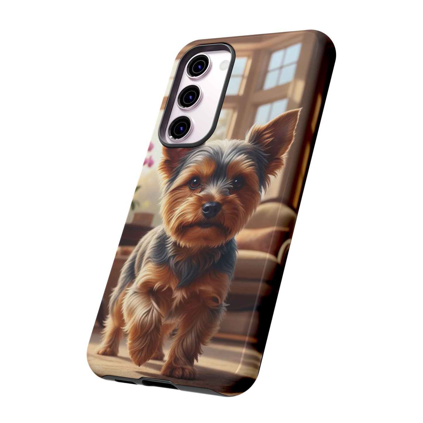 Yorkshire Terrier Phone Case – Cute Yorkie Puppy Tough Case (iPhone, Samsung, Pixel)