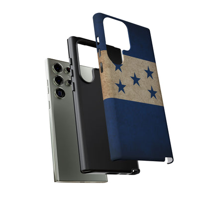 Honduras Flag Phone Case | Vintage Honduran Flag iPhone & Samsung Tough Protective Case