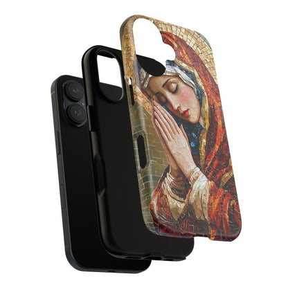 Virgin Mary Phone Case, Catholic Phone Case, Christian Aesthetic Case, Religious iPhone Case, Saint Art Case, Faith Gift