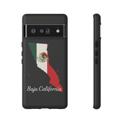 Baja California Mexico Flag Map Phone Case | Mexican American Pride Tough Case for iPhone & Samsung