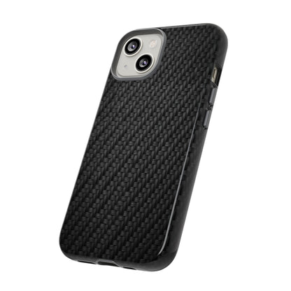 Carbon Fiber Inspired Phone Case – Rugged Slim Protective Tech Case for iPhone & Samsung