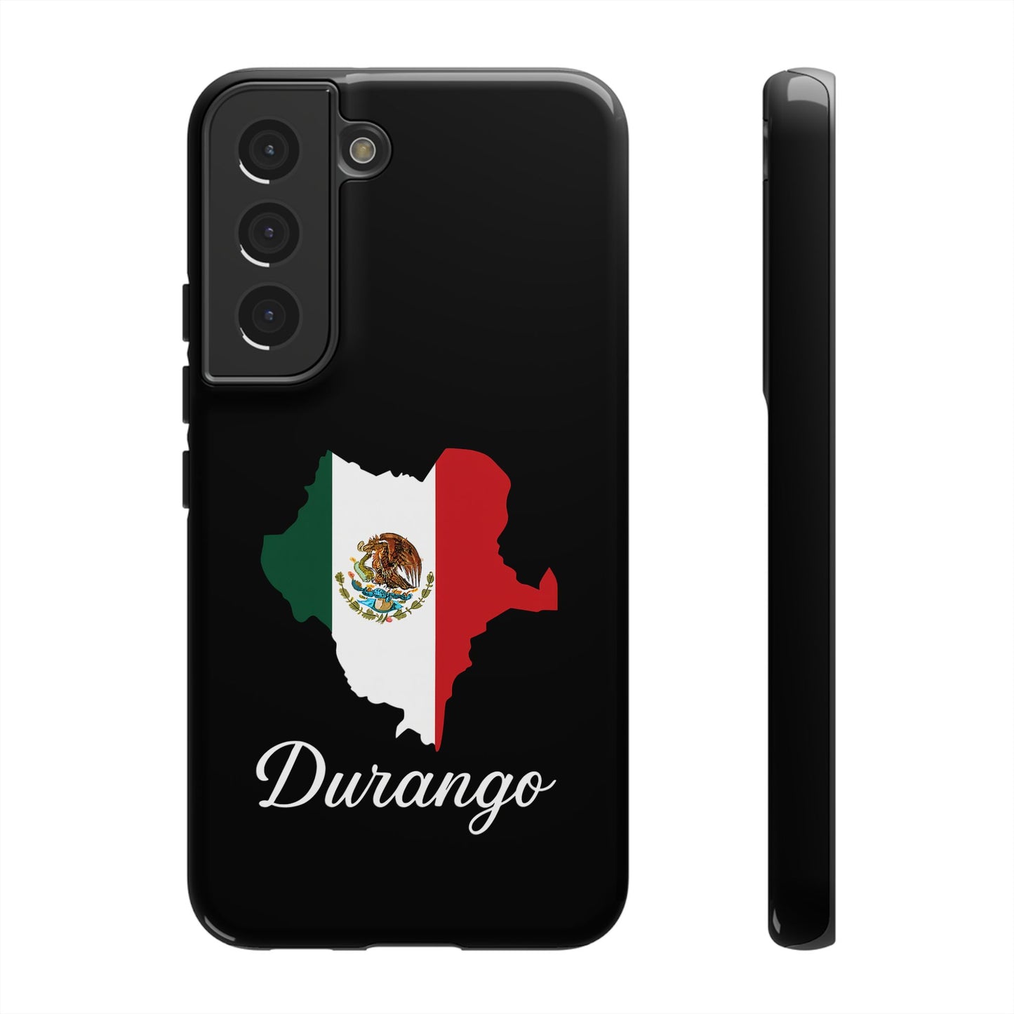 Durango Mexico Flag Map Phone Case | Mexican American Pride Tough Case for iPhone & Samsung
