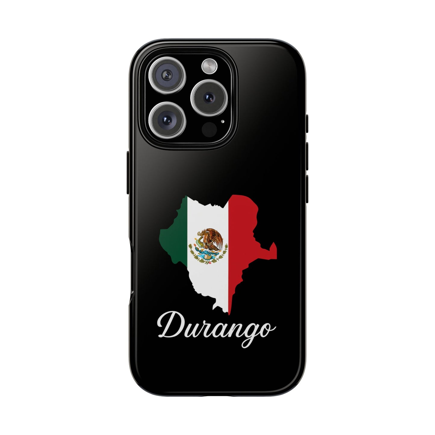 Durango Mexico Flag Map Phone Case | Mexican American Pride Tough Case for iPhone & Samsung