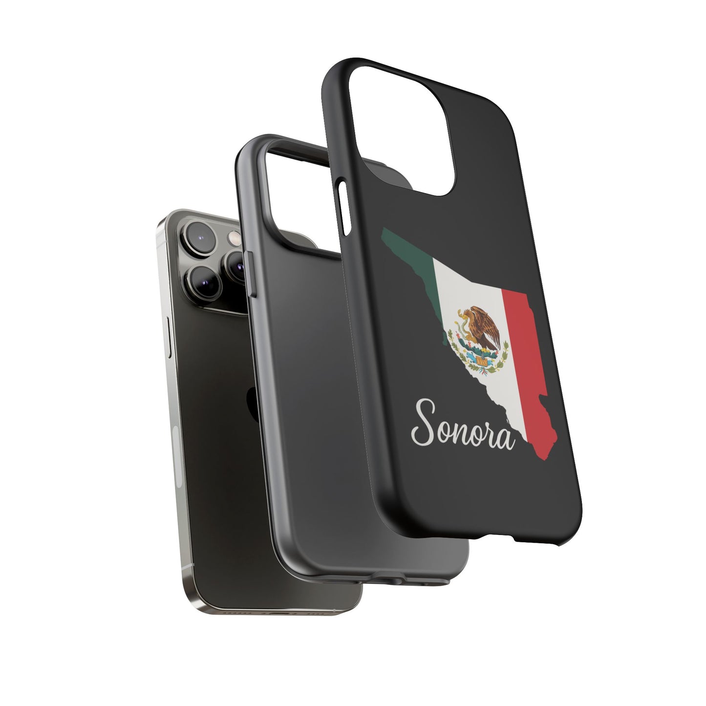Sonora Mexico Flag Map Phone Case | Mexican American Pride Tough Case for iPhone & Samsung