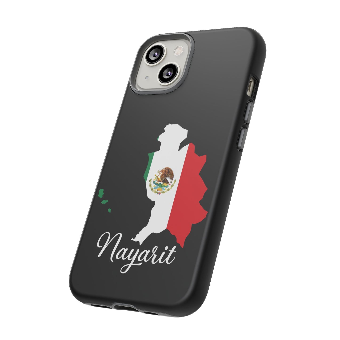 Nayarit Mexico Flag Map Phone Case | Mexican American Pride Tough Case for iPhone & Samsung