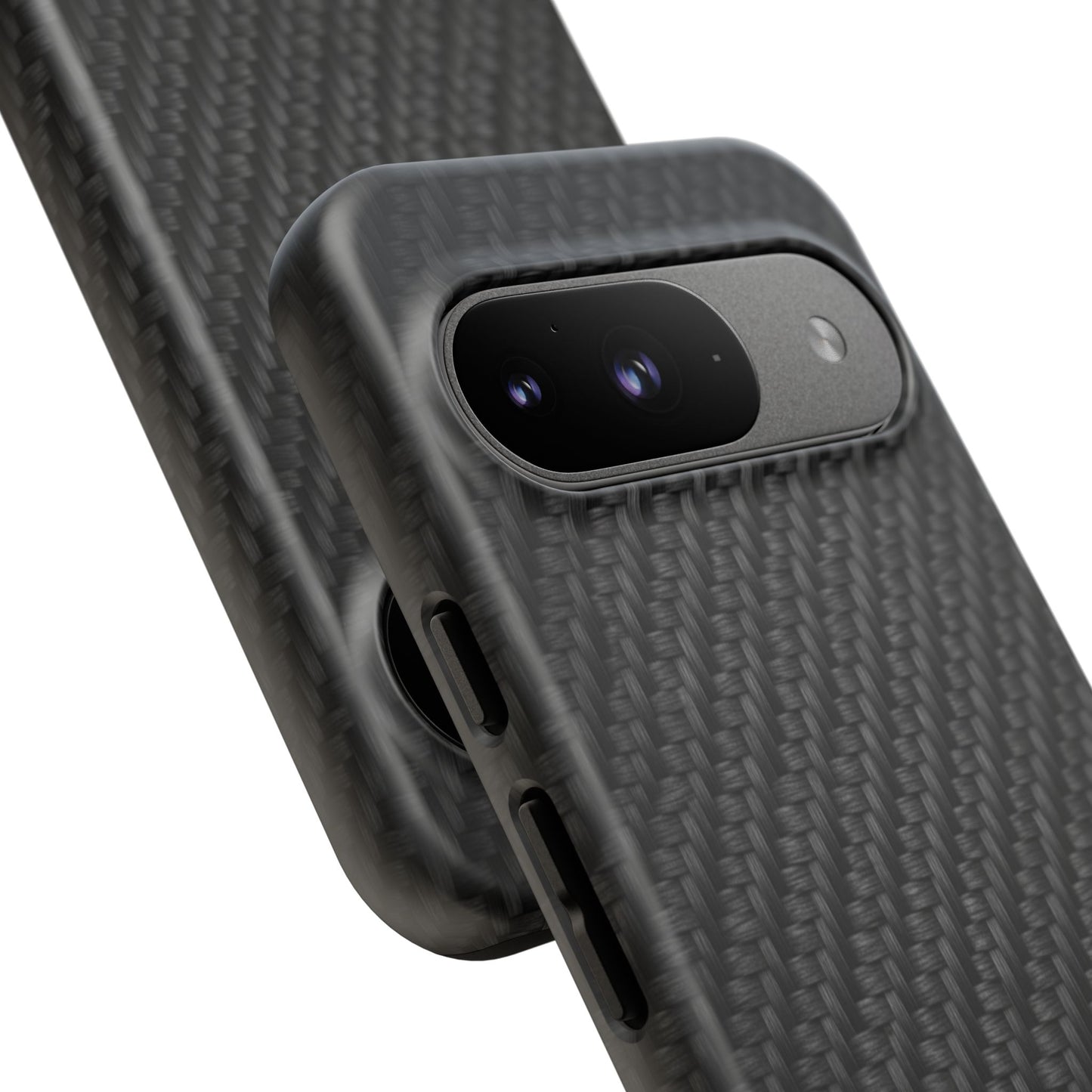 Carbon Fiber Inspired Phone Case – Rugged Slim Protective Tech Case for iPhone & Samsung