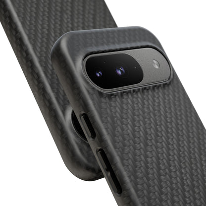 Carbon Fiber Inspired Phone Case – Rugged Slim Protective Tech Case for iPhone & Samsung