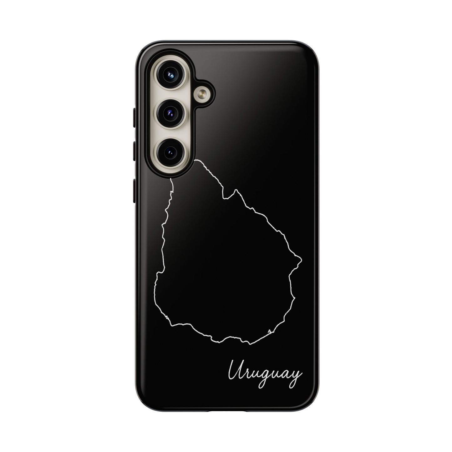 Uruguay Outline Phone Case – Minimal Country Map Tough Case (iPhone, Samsung, Pixel)