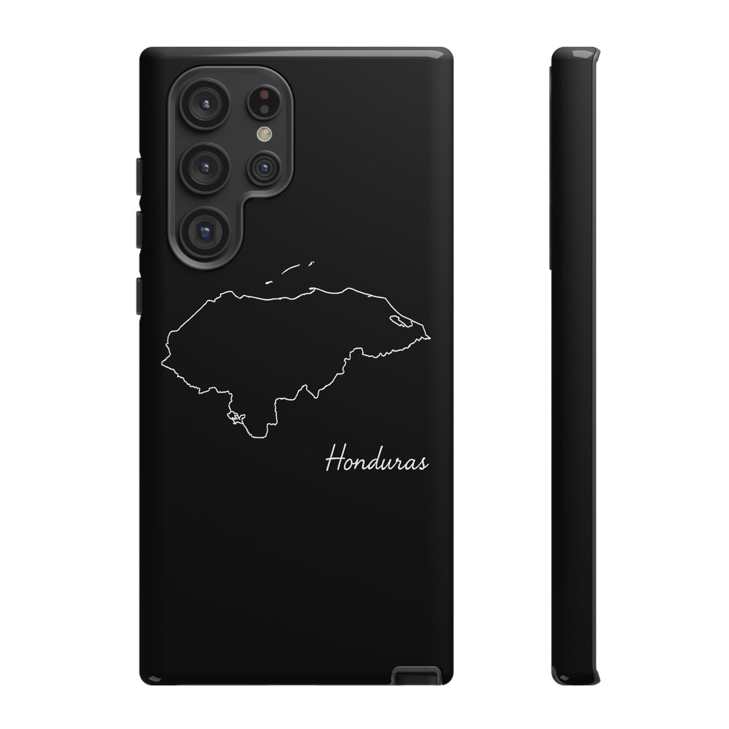 Honduras Outline Phone Case – Minimal Country Map Tough Case (iPhone, Samsung, Pixel)